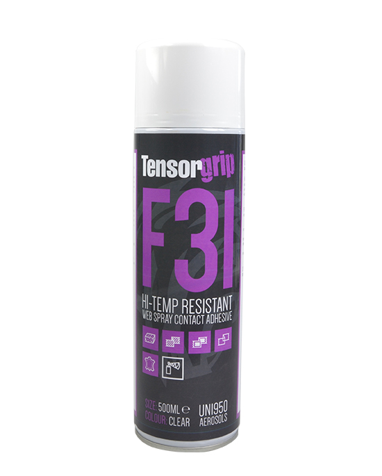 TensorGrip F31 Hi Temp Foam & Upholstery Adhesive TensorGrip F31 Hi Temp Foam & Upholstery Adhesive